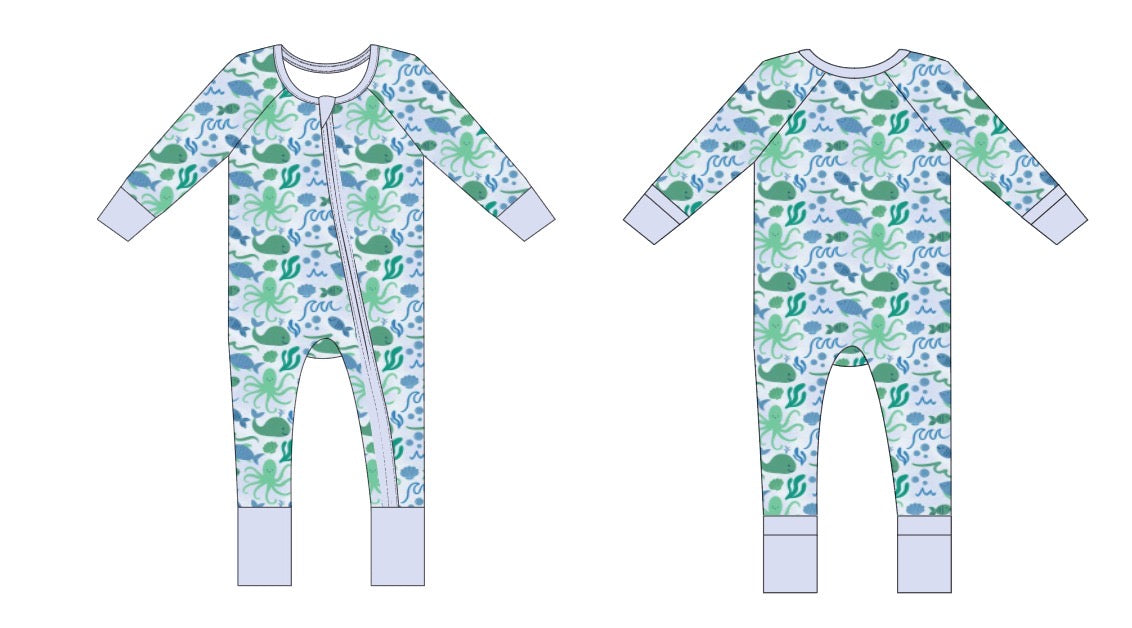 Whale of a Time Zippie