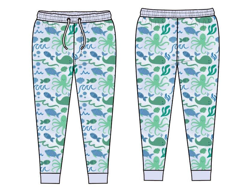 Whale of a Time Joggers